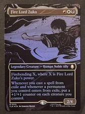 Fire Lord Zuko (Borderless) Avatar: The Last Airbender Foil