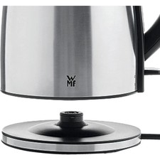 WMF 04.1301.0012 Stelio Wasserkocher Edelstahl Matt/Schwarz 2400 Watt 1.2 l