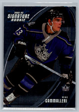 2002-03 In the Game Be A Player Signature Mike Cammalleri #197