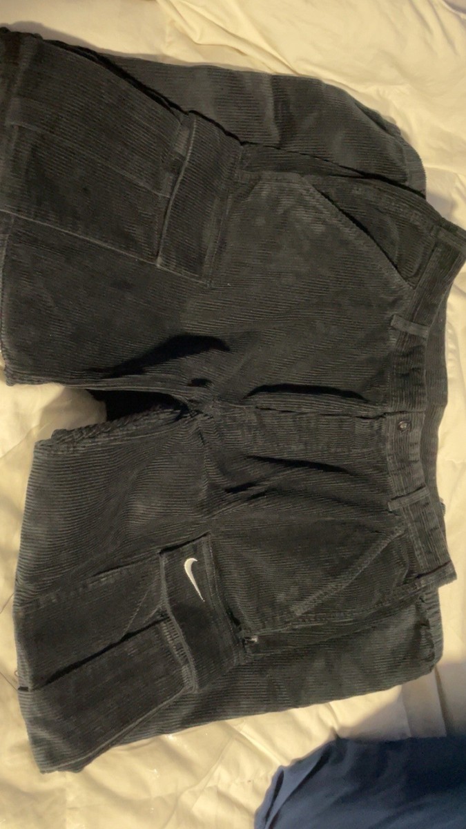 Supreme Nike Corduroy Cargo Pants 黒 XL Supreme x Nike Arc Corduroy Cargo Pant Black Size Large | eBay
