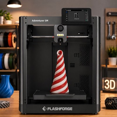 FLASHFORGE Adventurer 5X   Mehrfarbiger Highspeed 3D-Drucker
