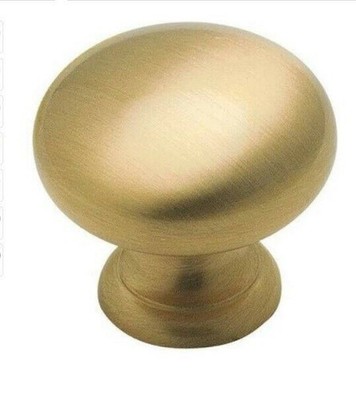 Amerock Hardware Knob 1-1/4'' Diameter 32 mm (BP1950BRB) Brushed Brass