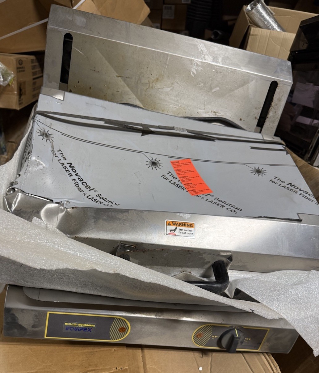 Equipex SEM-60Q 24" Countertop Electric Finishing Oven / Salamander Broiler