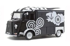 4 / 4 Solido 1/18 Citroen Type HY 1969 Breizh (Black/White)