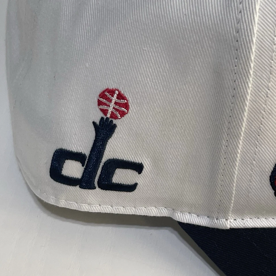 Washington Wizards NBA '47 Official Snapback Hitch Drop Shadow Hat White New NWT - Image 4 of 4