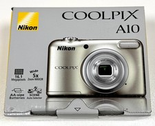 Nikon Coolpix A10 16.1MP Digital Camera 5X Wide Optical Zoom NEW No Batteries