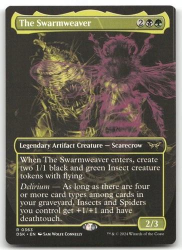 The Swarmweaver (Showcase) MTG Duskmourn: House of Horror 363 R NM