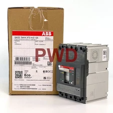 NIB ABB XT2HU3125DFF000XXX Disconnector XT2 H-D 125 MCS UL/CSA TMF, 3-P, 125 Amp
