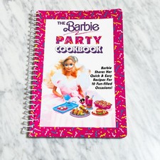 Barbie Party Cookbook by Helene Siegal (1991, Spiral) for sale