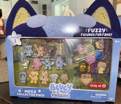 Bluey Fuzzies Mega Collector Pack Gold Bingo Mystery Figures Series 1