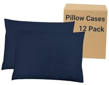 Pillow Cases Queen Size Set of 20x30 Envelope Queen U.S. Standard 12 Navy