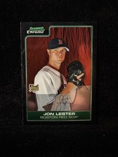2006 Bowman Draft Picks & Prospects - Chrome Jon Lester #BDP22 Rookie Card . rookie card picture