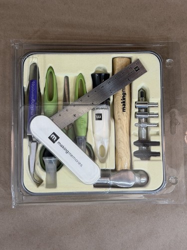 Making Memories Tool Kit II Designer Series Scrapbooking w/ Metal Case