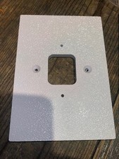 General lock White HID Signo UK Gang Box Adapter Plates