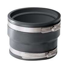Fernco P1070-33 Flexible Coupling 3 x 3 in. for Corrugated ADS to PVC Pipe