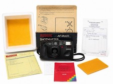 Vintage Ricoh Shotmaster AF Multi 35mm Point  Shoot Focus Flash Film Camera