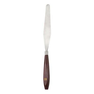 Für Malpalette Messer 35cm Edelstahl Holzgriff