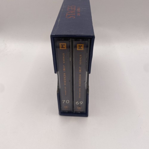 Jimi Hendrix Stages 4 Cassette Tape box set original polydor label 1991 USA RARE - Picture 5 of 12