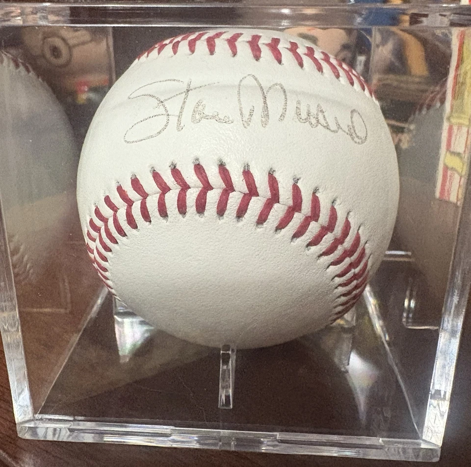 Signed Stan Musial Baseball - Image 2 of 3