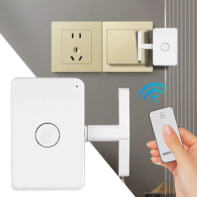 Wireless Remote Control Turn Off/on Tool Automatic Button Pusher Lazy Remote
