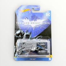 Hot Wheels DC The Dark Knight Rises The Bat Batwing Aircraft Die-Cast New on Car