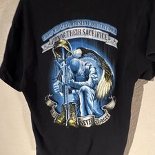 Delta Black Military Graphic Print Double-Sid...