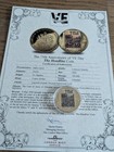 2020 Gibraltar VE Day Chronicles The Headline Half Crown Coin + CoA