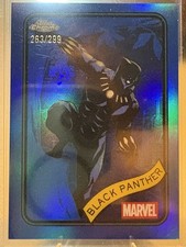 2025 Topps Chrome Marvel Black Panther #136 Blue Refractor /299