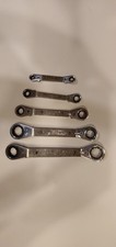 Lot Of 5 Craftsman Offset Double Box End Ratchet 4365143652436534365443655 Lot Of 5 Craftsman Offset Double Box End Ratchet 4365143652436534365443655