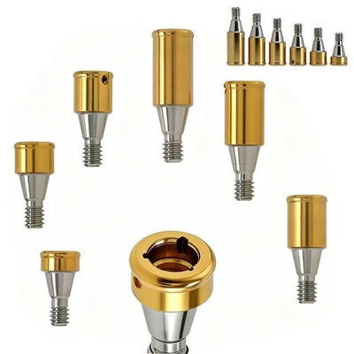 Dental Ti Locator Abutment ZEST Anchor Mini Platform Overdenture for Hiossen ET