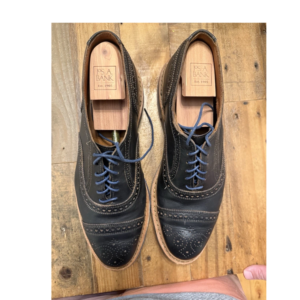 chinese dress ladies Men Blue Color Leather Shoes, Blue Formal Shoes, Leather Moccasins – Rebels  Market main image 1