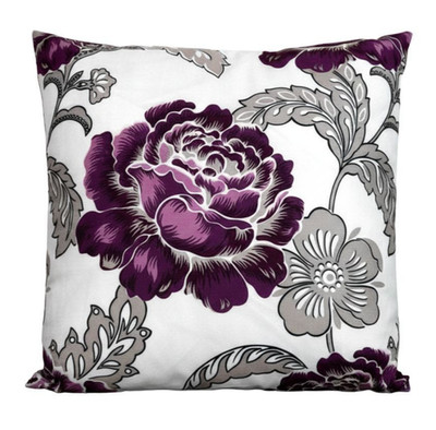 Blumen Kissenbezüge 18X18'' 45X45 cm | Verdeckter Reißverschluss | Gefüllt/Ungefüllt - 14 Designs