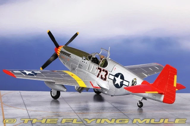 Hobby Master 1:48 P-51C Mustang USAAF 332nd FG, 302nd FS Tuskegee Airmen - Image 2 of 4