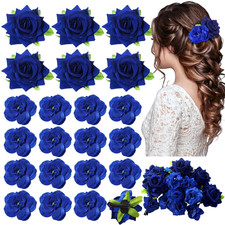21 Pieces Flower Hair Clip Rose Hair Clips Hair Barrettes for Women Flower Hair