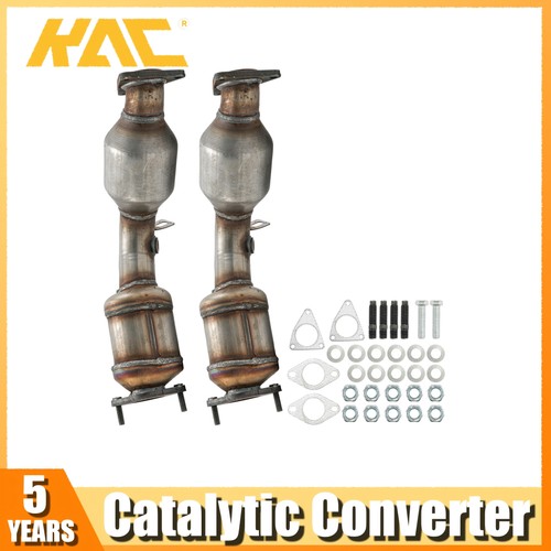 2 Set of Catalytic Converter Fits 09-13 INFINITI G37/14-15 Q50/14-17 QX50 3.7L