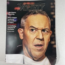 Variety Magazine February 19 2025 Greg Gutfeld Comedy Late Night Fox