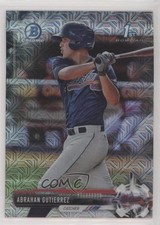 2017 Bowman Chrome Prospects Mega Box Refractor Abrahan Gutierrez #BCP78 8nl