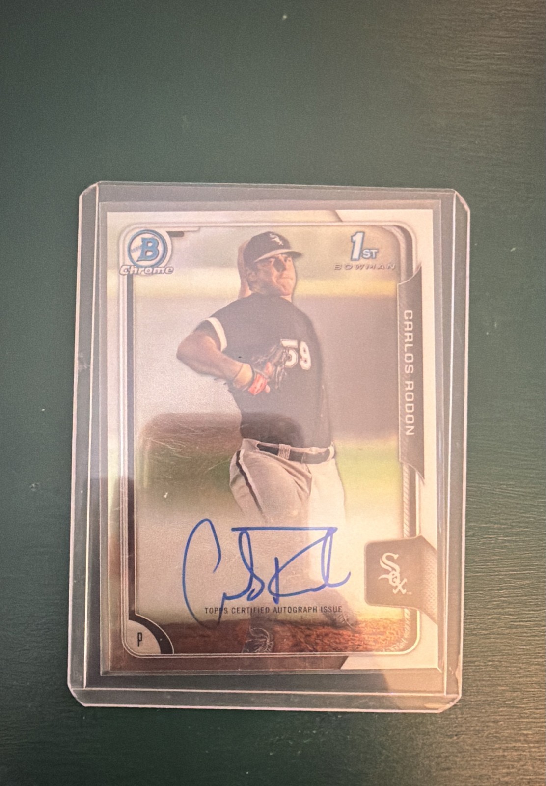 2015 Bowman - Chrome Prospects Autographs Carlos Rodon #BCAP-CR (AU, RC)