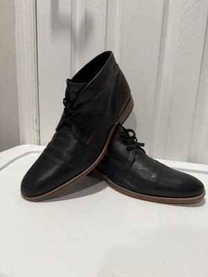 Aldo Flex Classic/Casual Black Leather Men's Shoes Size 12 Slip On