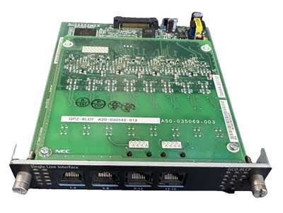 NEC GCD-8LCF w/ GPZ-8LCF Single Line Interface Blade Analog Station Card SV9100