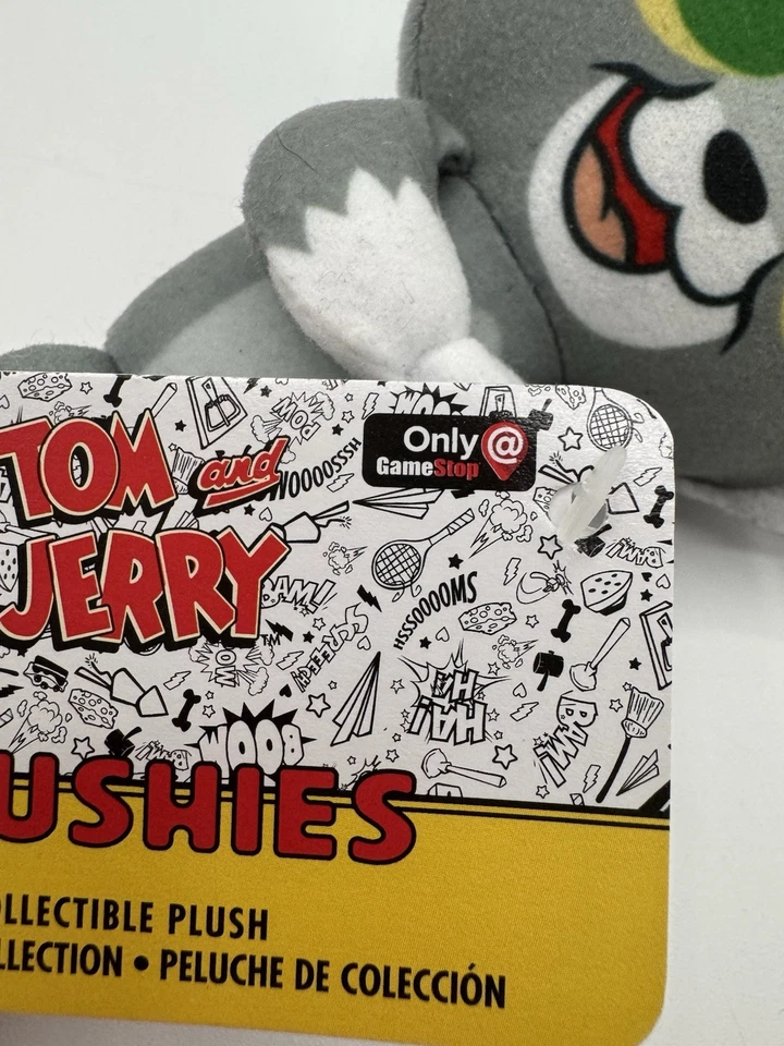 Funko Plushies 5” Tom Plush Tom & Jerry GameStop Exclusive Warner Bros 2018 NWT - Image 4 of 4