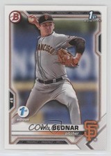 2021 Bowman Draft 1st Edition Will Bednar Willl Bednar #BD-197 0q1p