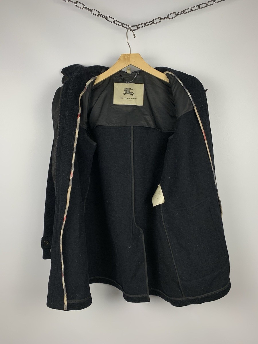 Burberry London Duffle Wool Coat Ladies Size UK 14 USA 12 Designer