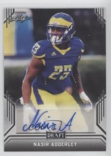 2019 Leaf Draft Auto Nasir Adderley #BA-NA1 Auto g1z