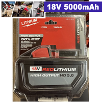 Akku M18 5,0 Ah Li-Ion 18 Volt M18B6 18V Xc 48-11-1860 48-11-1852 FüR Milwaukee