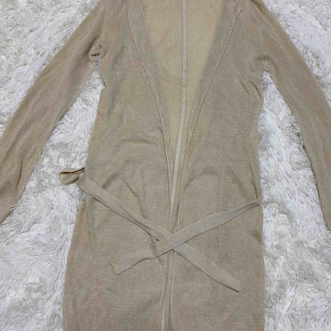 Rare Ralph Lauren Long Cardigan Belt Used Japan image 4