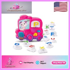Fun  Engaging Pink Magnetic Letter Set for Early Phonics Learning - 26 Pieces