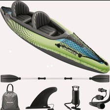 Kayak Set with 2 Oars Liberty Kayak Canoe Inflatable Paddle Boat
