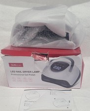 220W UV LED Nail Lamp UV Light for Nails Gel Polish with 57 Lamp Beads 4 Timer