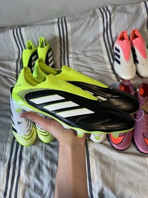 Adidas Copa Pure 3 Elite Laceless FG Men's Size 10.5 Black Soccer Cleats New